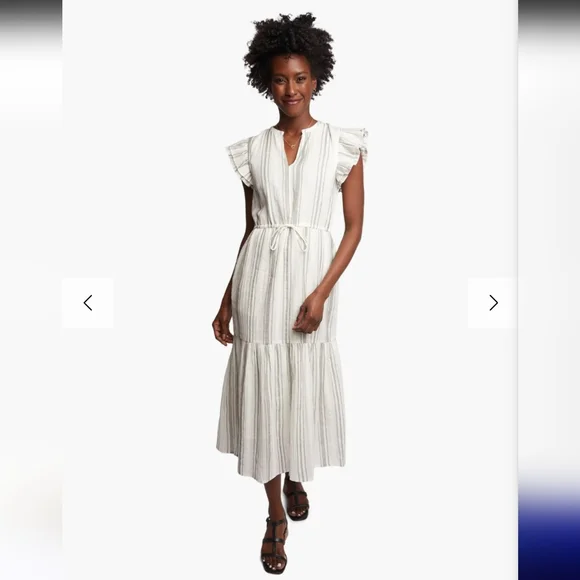 Able 100% cotton Caralyn midi dress size XS - Picture 1 of 6